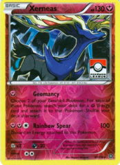 Xerneas 81/114 Reverse Holo League Stamp Promo - 2016 Pokemon League Exclusive